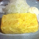 ジャンボ！明太目玉焼き